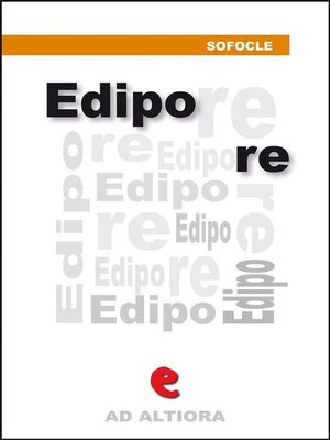 cover image of Edipo re